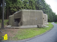 Bunker R-S72 Nizka heeft een 9cm mortier